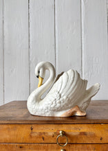 Load image into Gallery viewer, A swan vase by Sylvac
