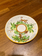 Load image into Gallery viewer, Small hand painted plate with dog in the countryside
