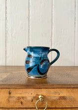 Load image into Gallery viewer, A pretty blue glazed studio pottery jug
