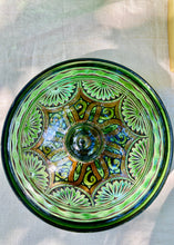 Load image into Gallery viewer, A two piece tableware set of vintage Safi Morrocan sharing platter and covered dish
