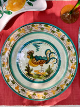 Load image into Gallery viewer, Greek artisan cockerel plate
