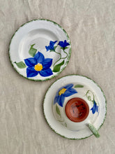 Load image into Gallery viewer, Suzanne Katkhuda clematis large cup, saucer and plate
