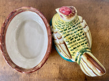 Load image into Gallery viewer, A decorative hand painted chicken egg tidy, sitting on her nest
