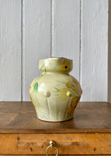 Load image into Gallery viewer, Arthur Wood Art Deco pale yellow jug with flowers
