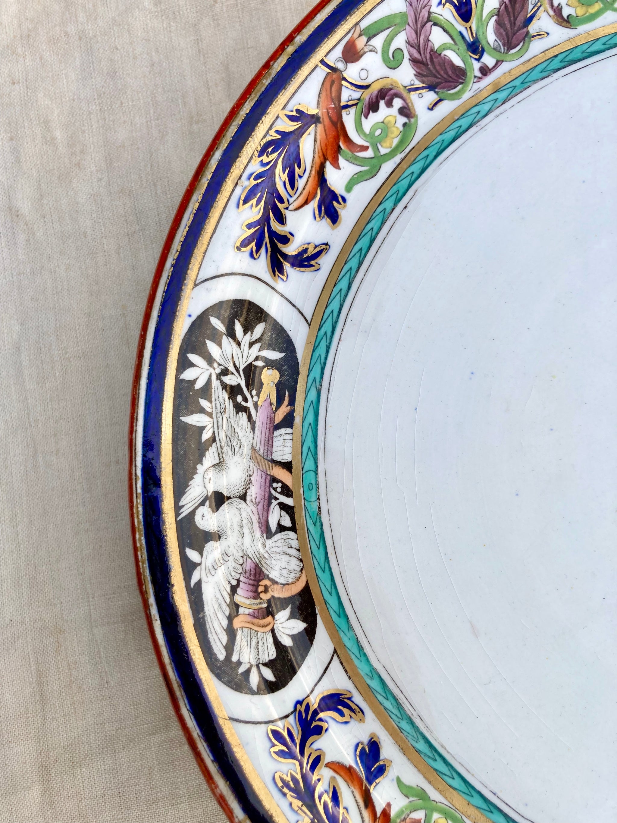 Antique Pedestal Cake Stand w Rum Well, Victorian Cake Salver w Scalloped Rim & Starburst Center c. 1900, outlets Baked Goods Bakery Display Stand