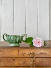 Load image into Gallery viewer, Miniature green mantle vase by Wade
