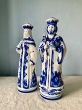 Load image into Gallery viewer, A rare pair of porcelain Russian vodka decanters by Kutskova Vodka
