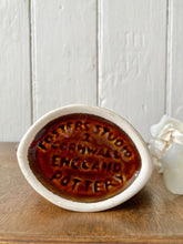 Load image into Gallery viewer, Smaller-size treacle glaze gluggle jug by Fosters Pottery, Cornwall
